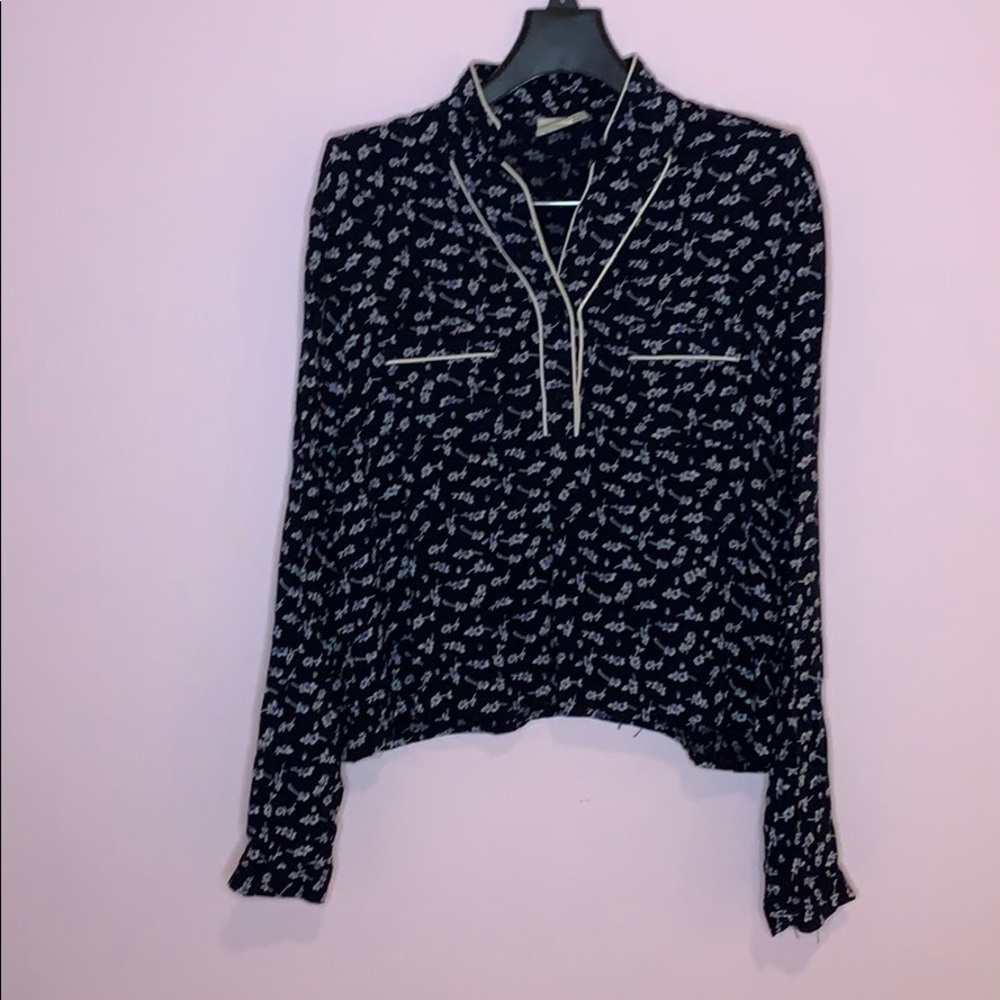 Urban Outfitters Coincidence & Chance Navy Shirt M